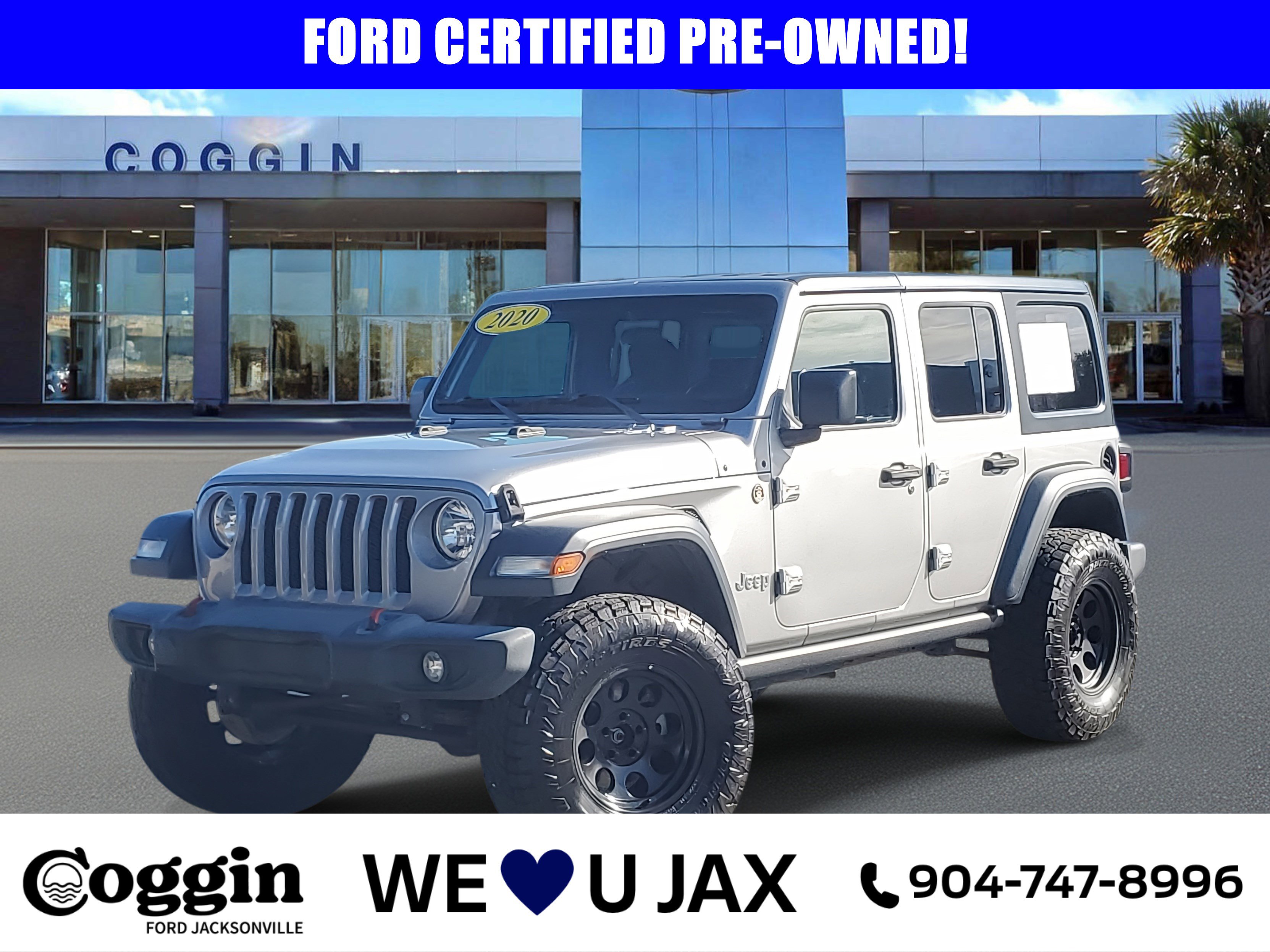 Used 2020 Jeep Wrangler Unlimited Sport S