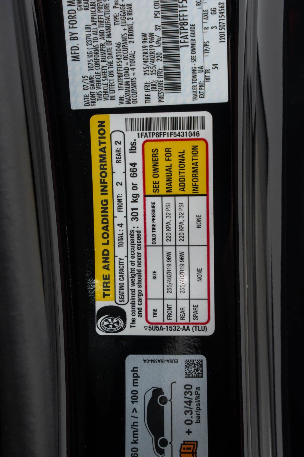 Used 2015 Ford Mustang GT Premium w/ Equipment Group 401A image 33