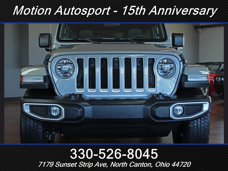 Used 2021 Jeep Wrangler Unlimited Sahara w/ LED Lighting Group AWD/4WD image 3