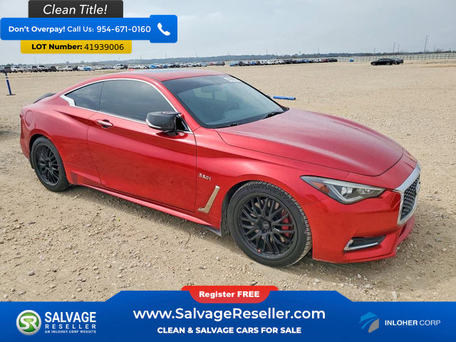 Used 2017 INFINITI Q60 Red Sport 400 image 5