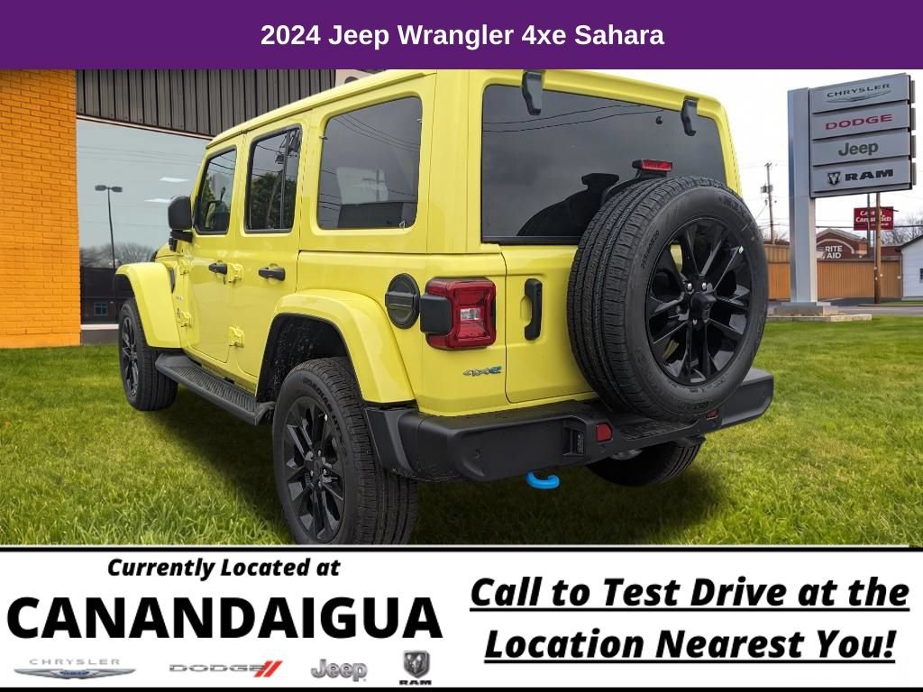 New 2024 Jeep Wrangler Unlimited Sahara w/ Safety Group AWD/4WD image 8