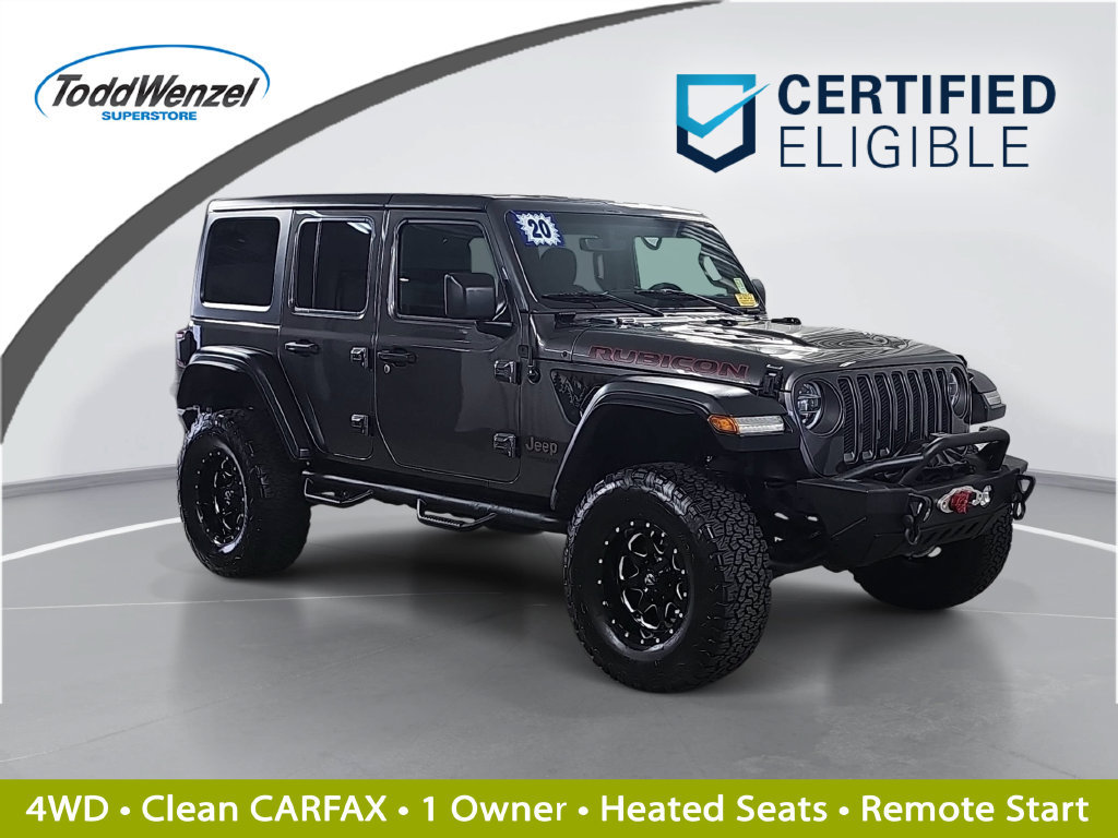 Used 2020 Jeep Wrangler Unlimited Rubicon AWD/4WD image 1