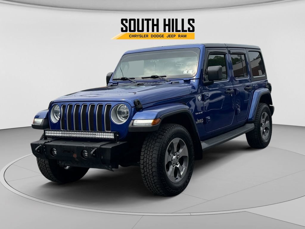 Used 2019 Jeep Wrangler Unlimited Sahara w/ Cold Weather Group AWD/4WD image 1