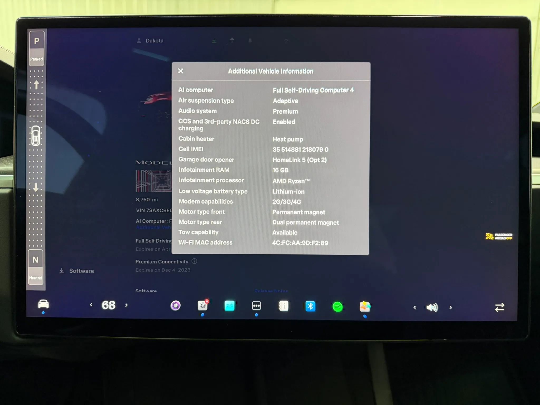 Used 2024 Tesla Model X Plaid image 24