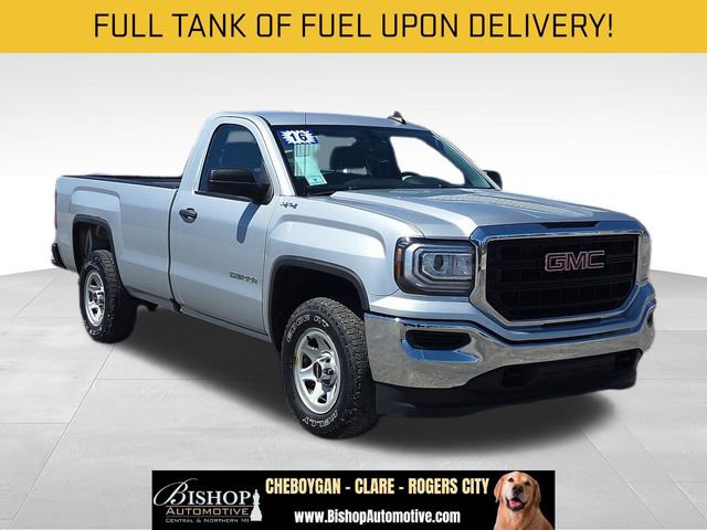 Used 2016 GMC Sierra 1500 4x4 Regular Cab w/ Snow Plow Prep Package 360° Tour