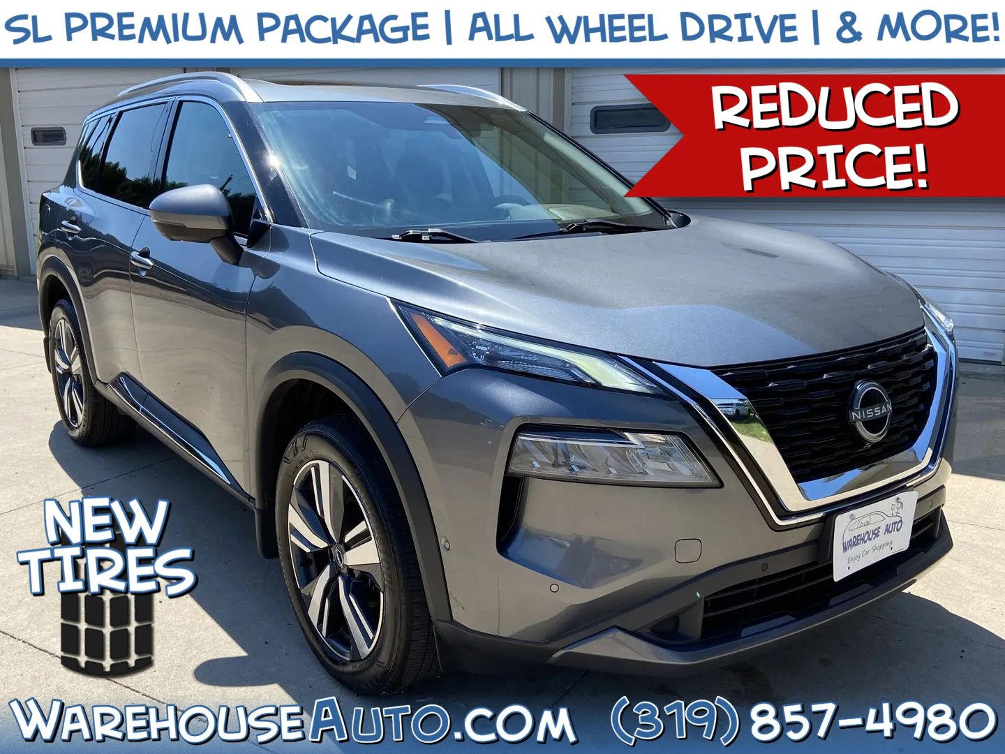Used 2023 Nissan Rogue SL w/ SL Premium Package
