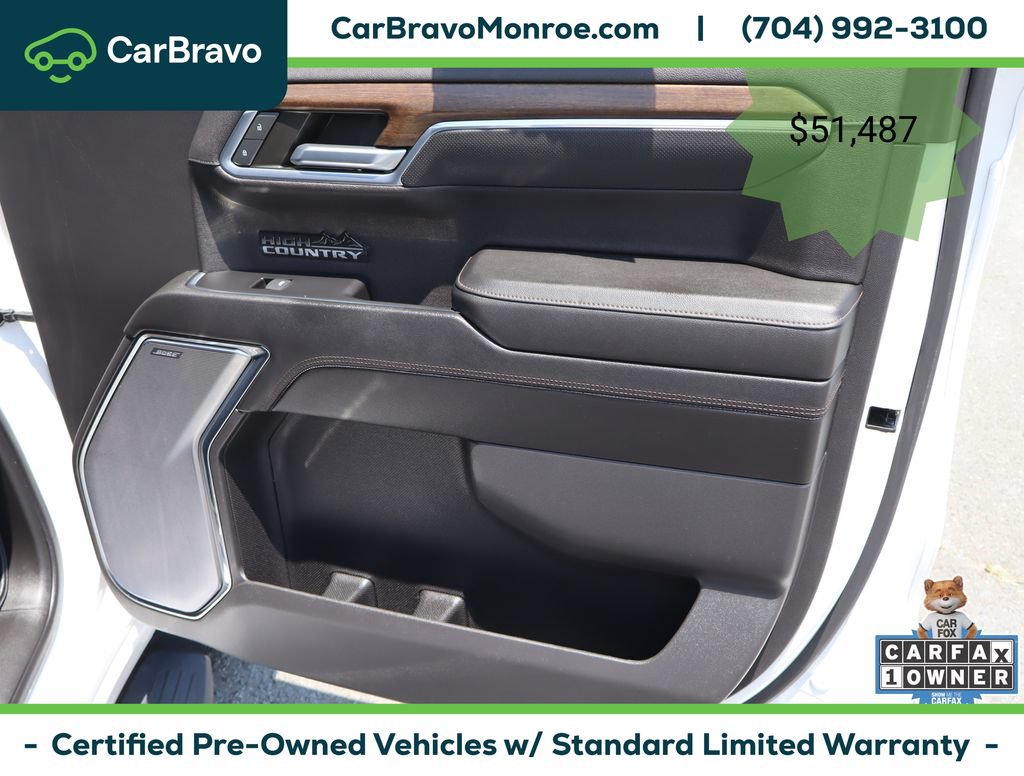 Certified 2023 Chevrolet Silverado 1500 High Country w/ Z71 Off-Road Package AWD/4WD image 48