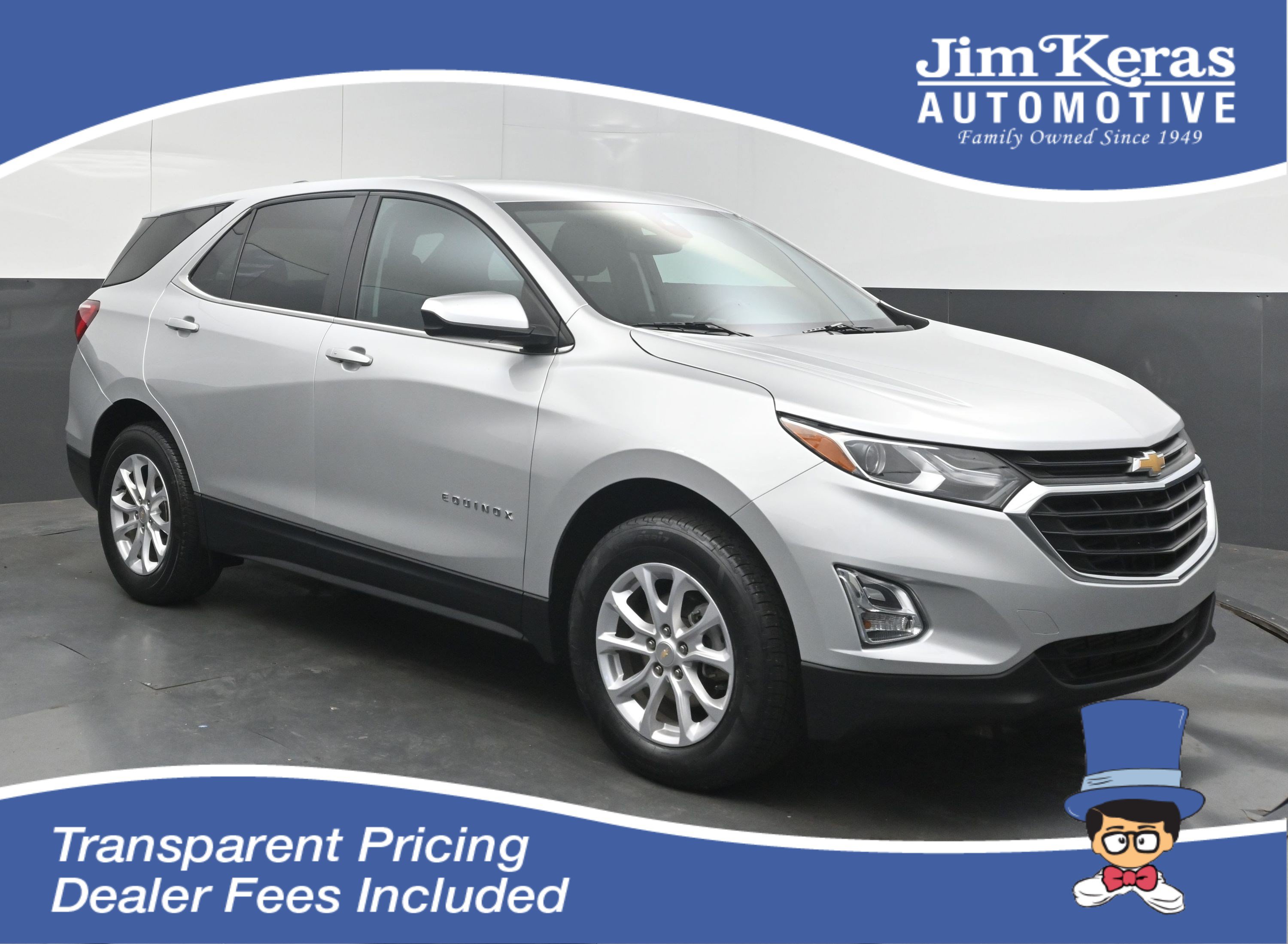 Used 2021 Chevrolet Equinox LT w/ LPO, Floor Liner Package