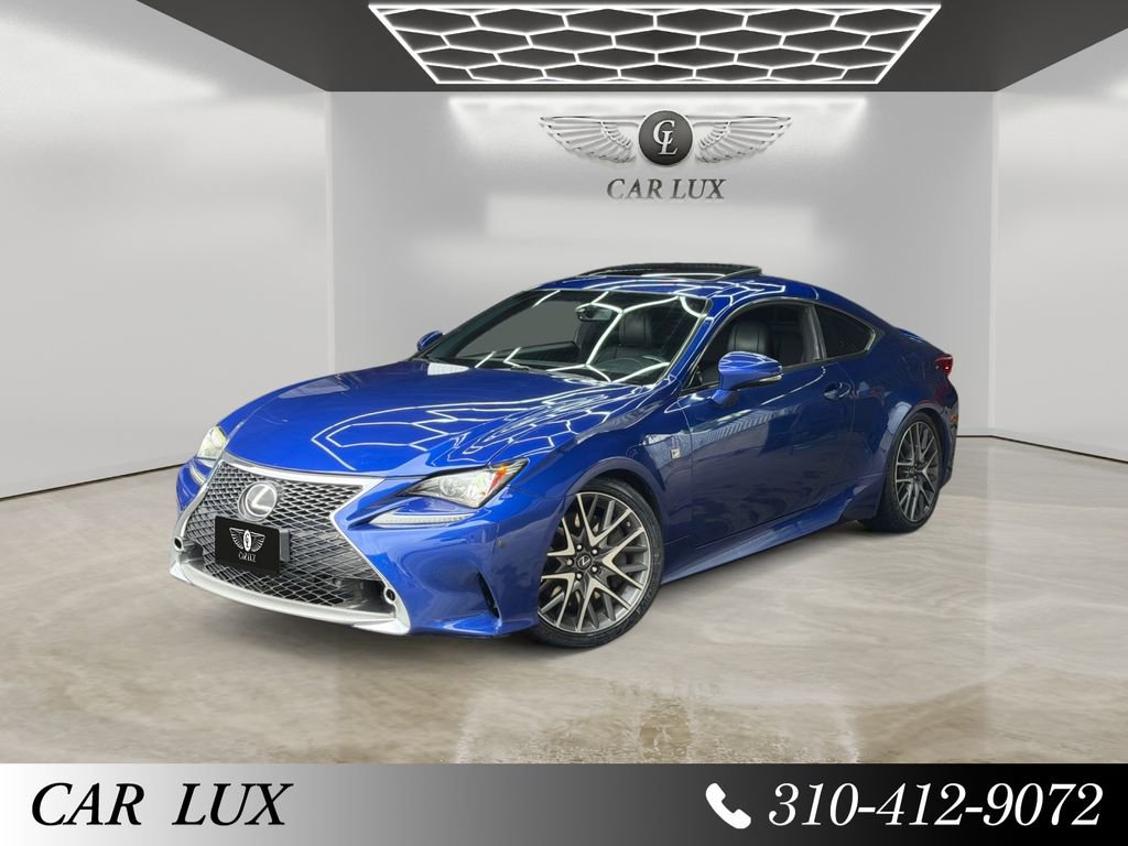 Used 2015 Lexus RC 350 w/ F Sport w/Summer Tires image 1