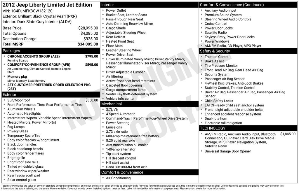 Used 2012 Jeep Liberty Limited Jet w/ Chrome Accents Group image 5