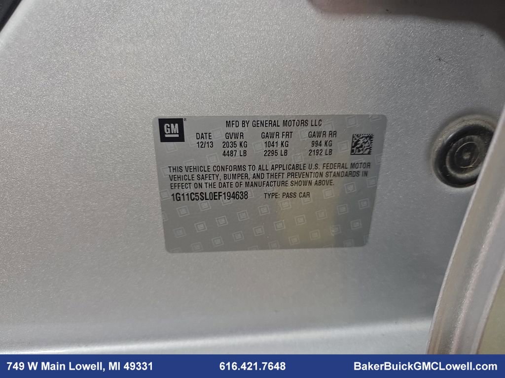 Used 2014 Chevrolet Malibu LT w/ Power Convenience Package image 33