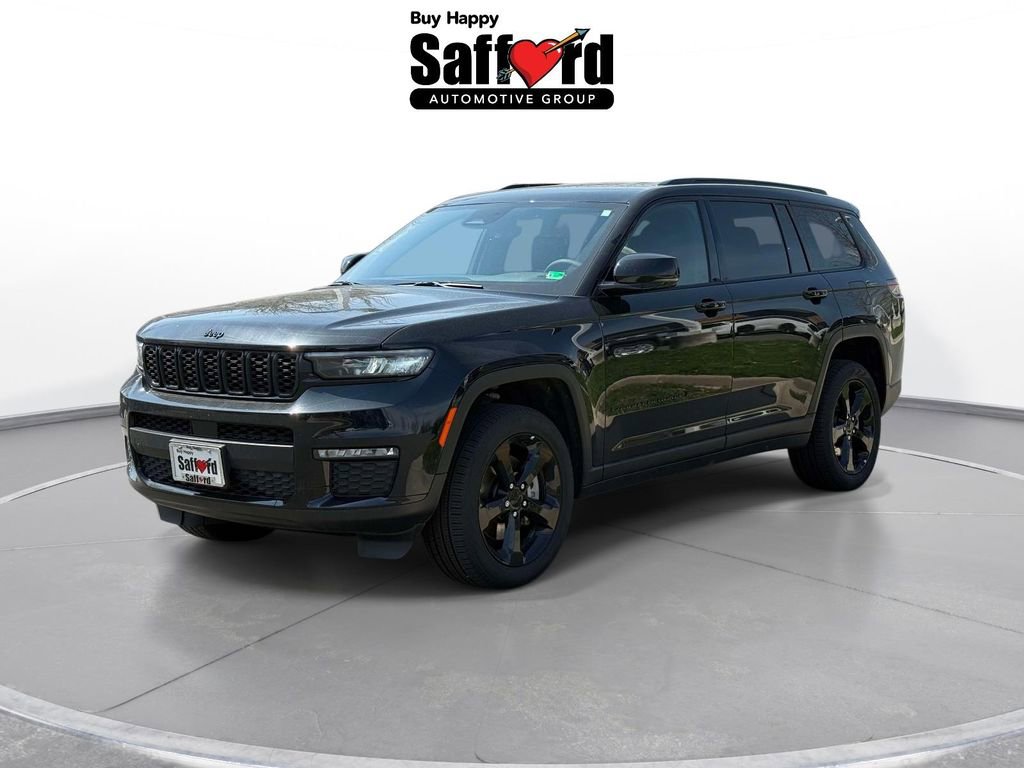 Certified 2025 Jeep Grand Cherokee L Limited w/ Black Appearance Package AWD/4WD image 1