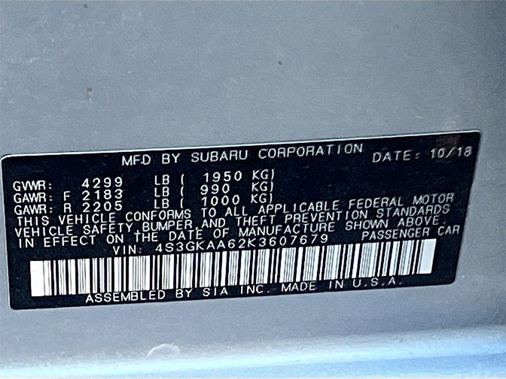 Used 2019 Subaru Impreza 2.0i image 29