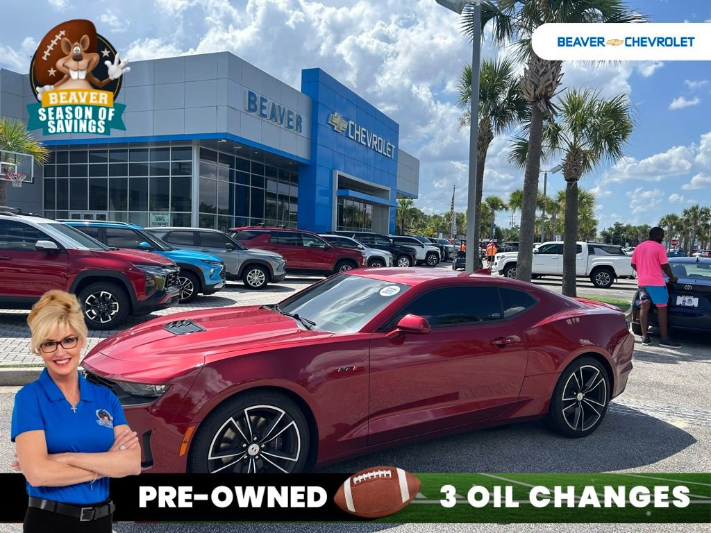 Used 2021 Chevrolet Camaro LT w/ Wild Cherry Design Package 1