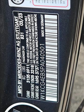 Certified 2023 Mercedes-Benz EQS 580 4MATIC Sedan image 23