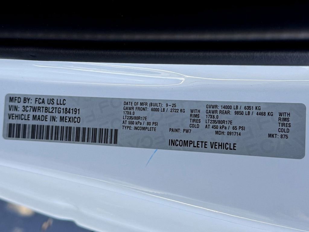 New 2026 RAM 3500 Tradesman w/ Chrome Appearance Group image 28