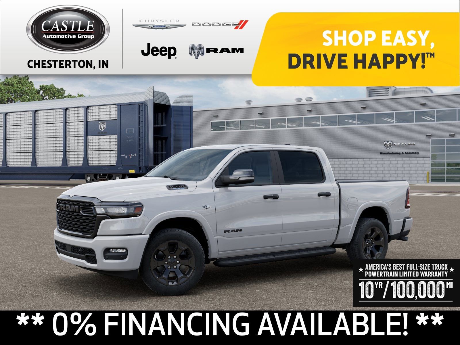 New 2026 RAM 1500 4x4 Crew Cab image 1