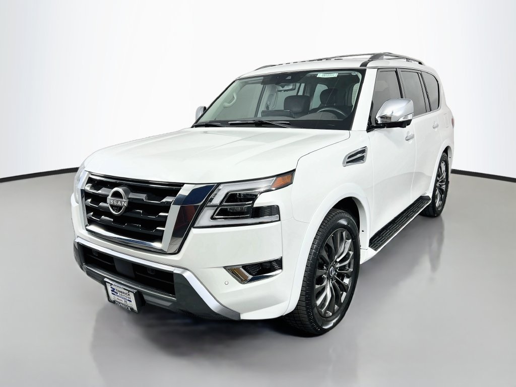 Used 2023 Nissan Armada Platinum w/ Captain's Chairs Package AWD/4WD image 3