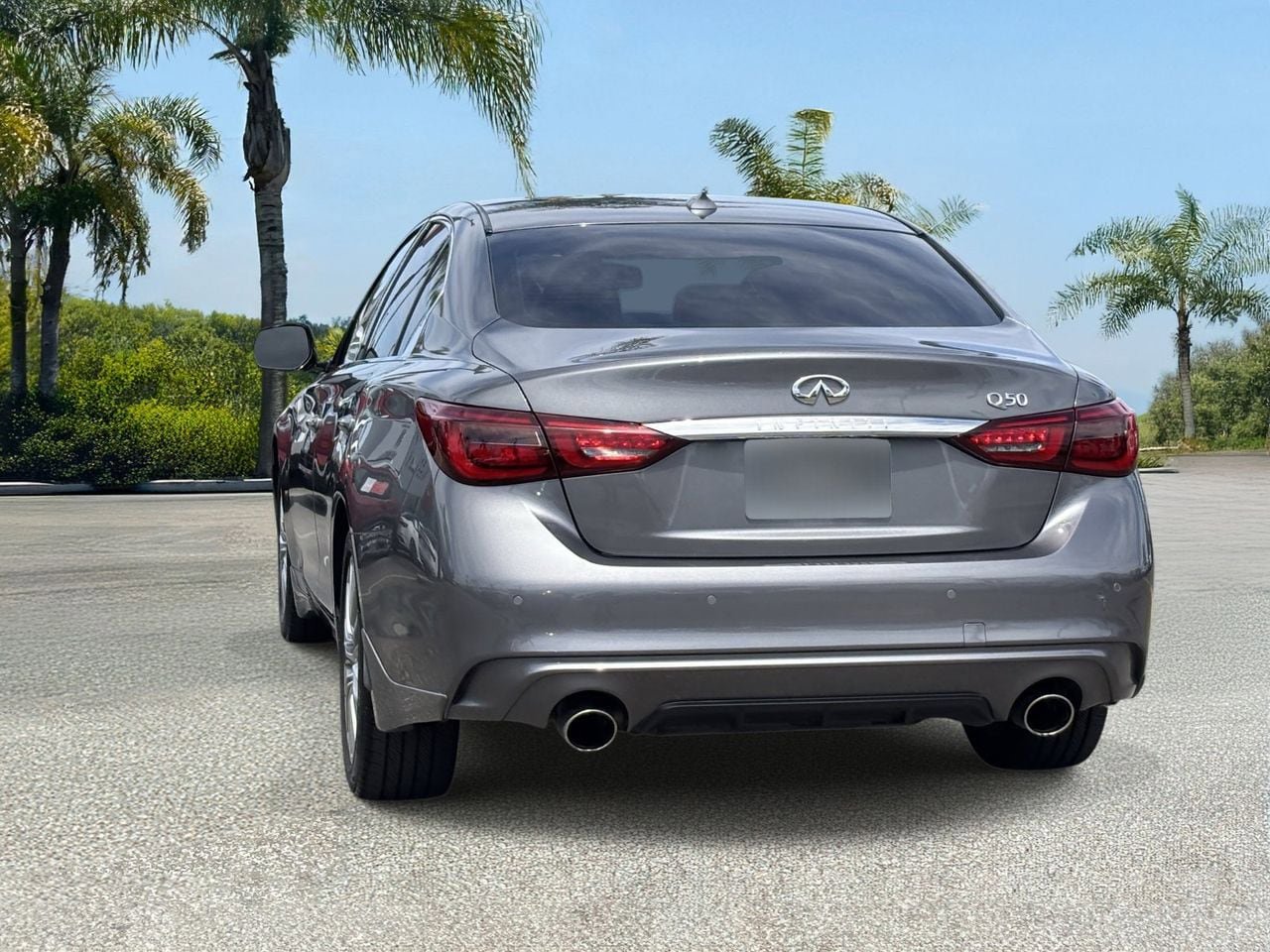 Certified 2023 INFINITI Q50 Luxe w/ Cargo Package image 4