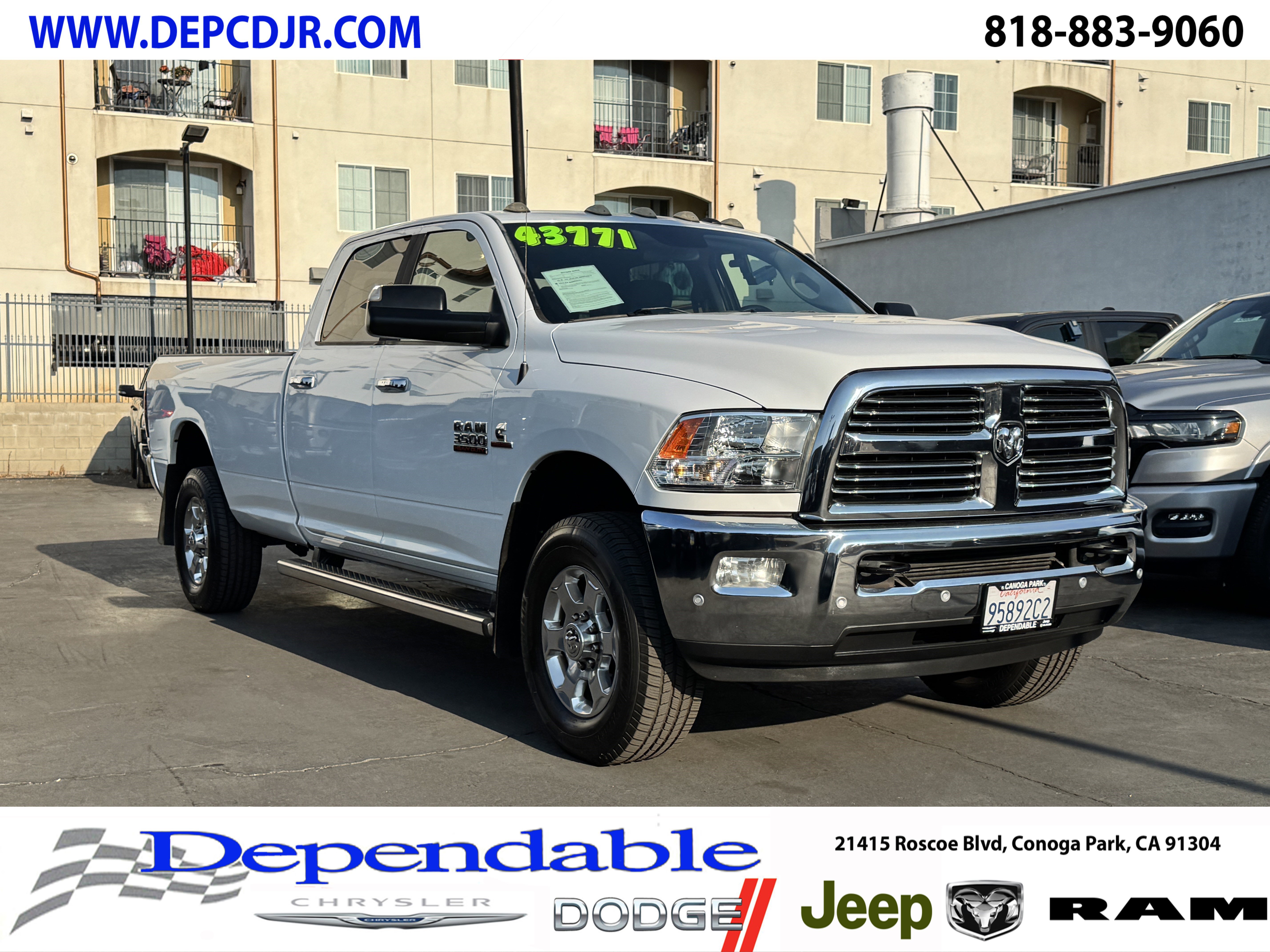 Used 2017 RAM 3500 Big Horn