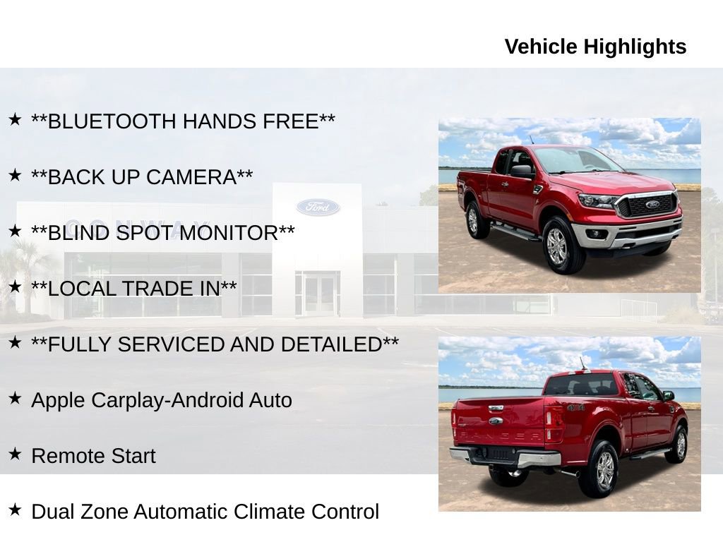 Used 2020 Ford Ranger XLT w/ Equipment Group 301A Mid AWD/4WD image 6