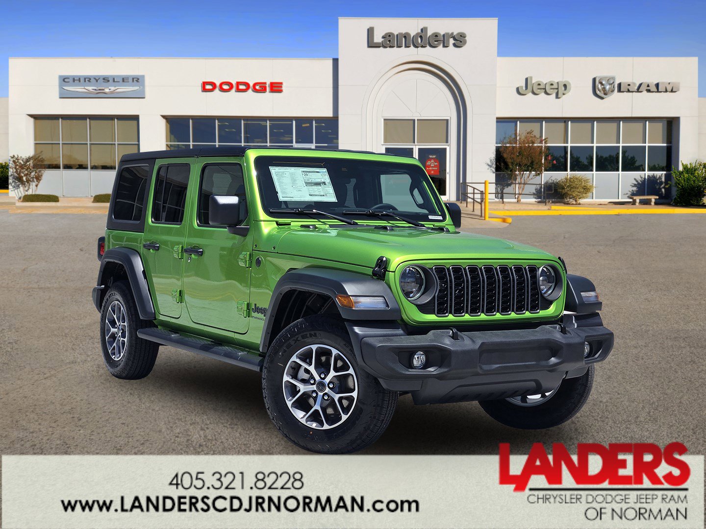 New 2025 Jeep Wrangler Sport S