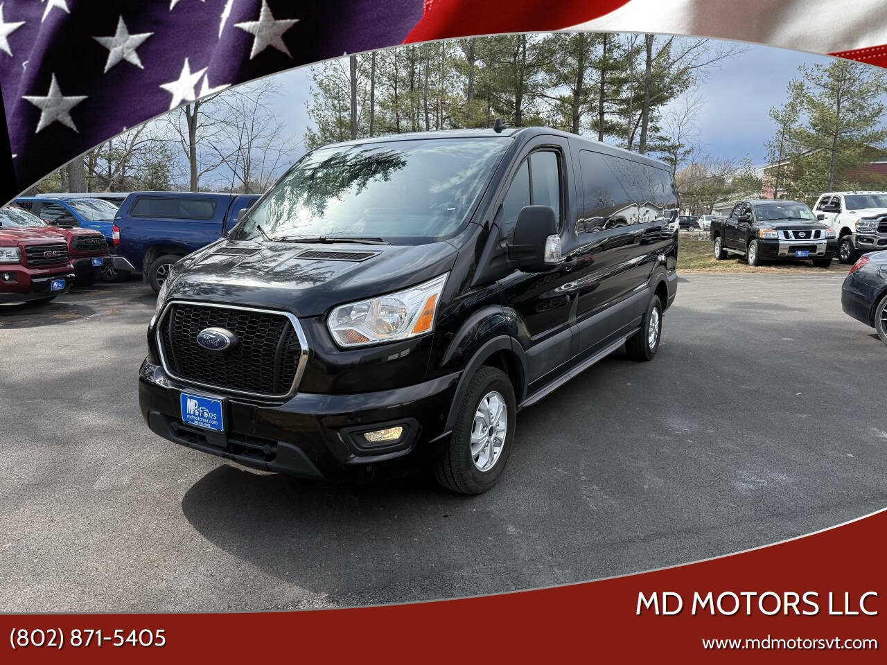 Used 2021 Ford Transit 350 XLT RWD image 1