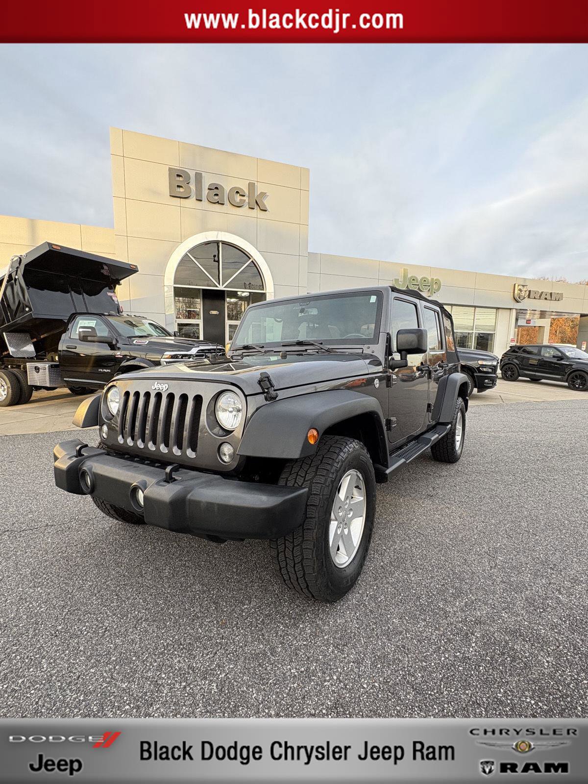 Used 2018 Jeep Wrangler Unlimited Sport S image 1