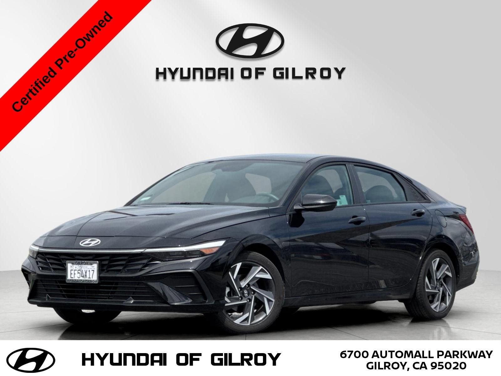 Certified 2025 Hyundai Elantra Sport FWD image 1