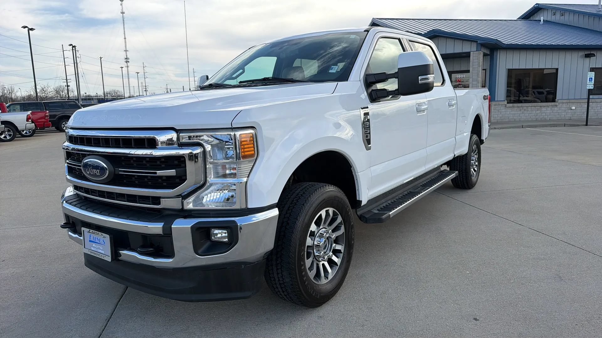 Used 2020 Ford F350 Lariat w/ Lariat Value Package AWD/4WD image 4