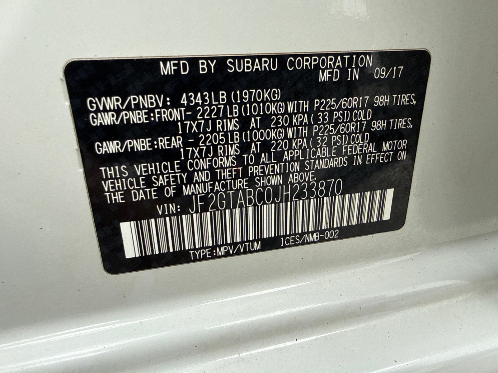 Used 2018 Subaru Crosstrek 2.0i Premium w/ Popular Package #2 AWD/4WD image 52