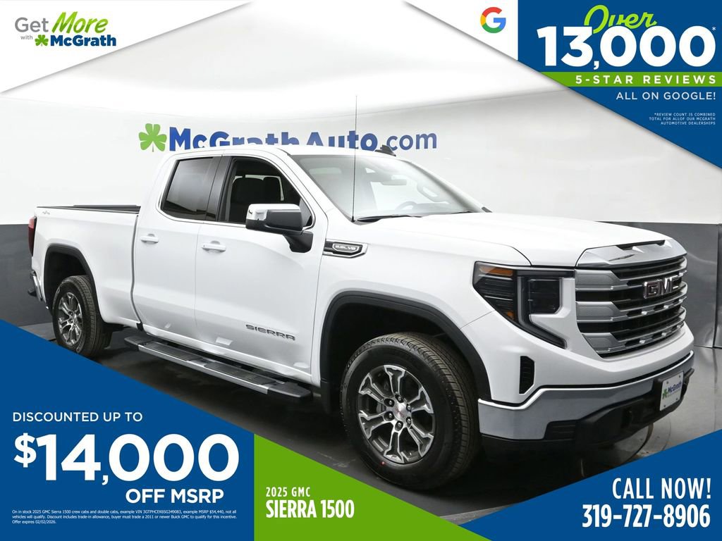 New 2025 GMC Sierra 1500 SLE w/ Preferred Package