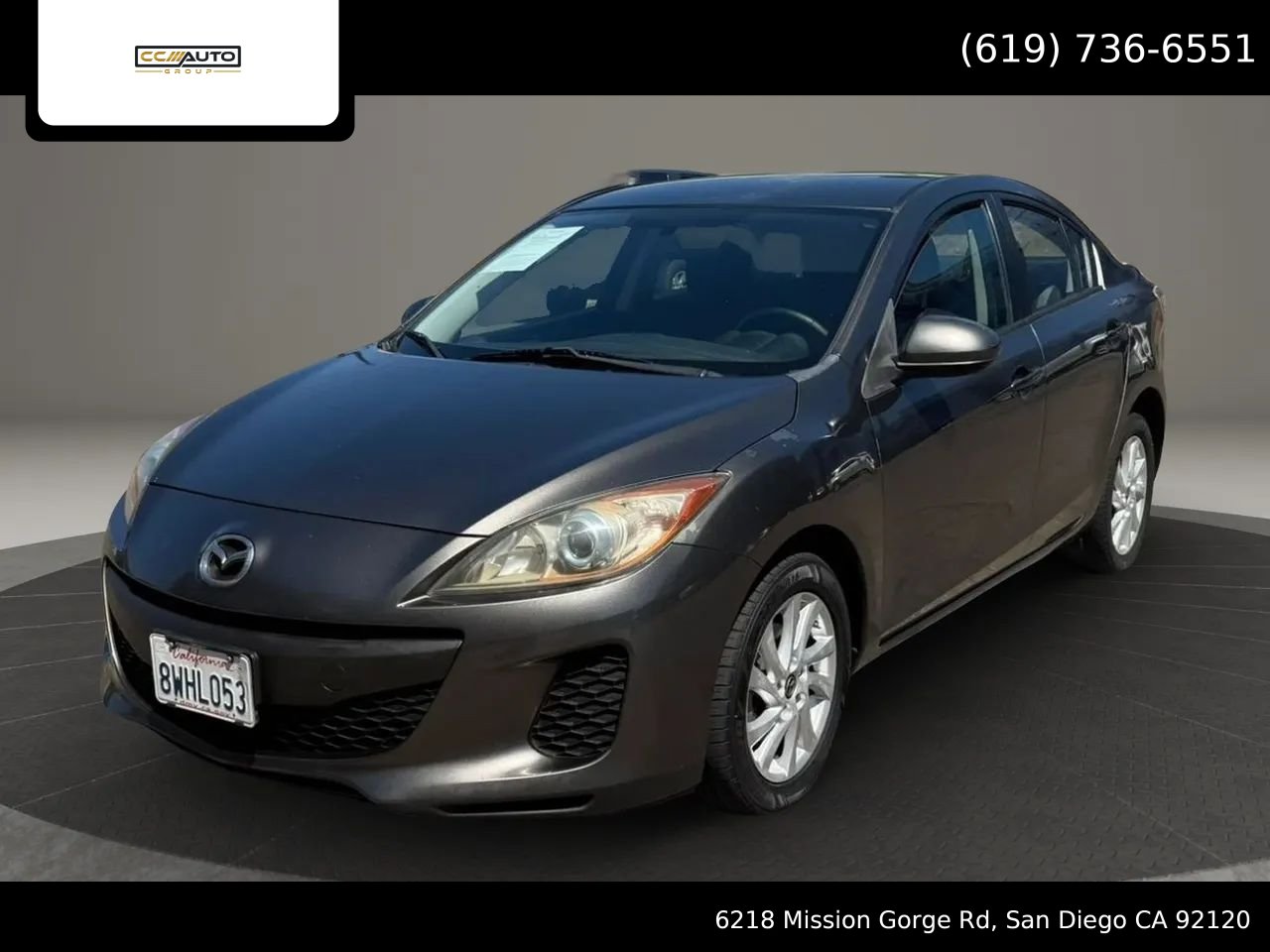 Used 2013 MAZDA MAZDA3 i Touring