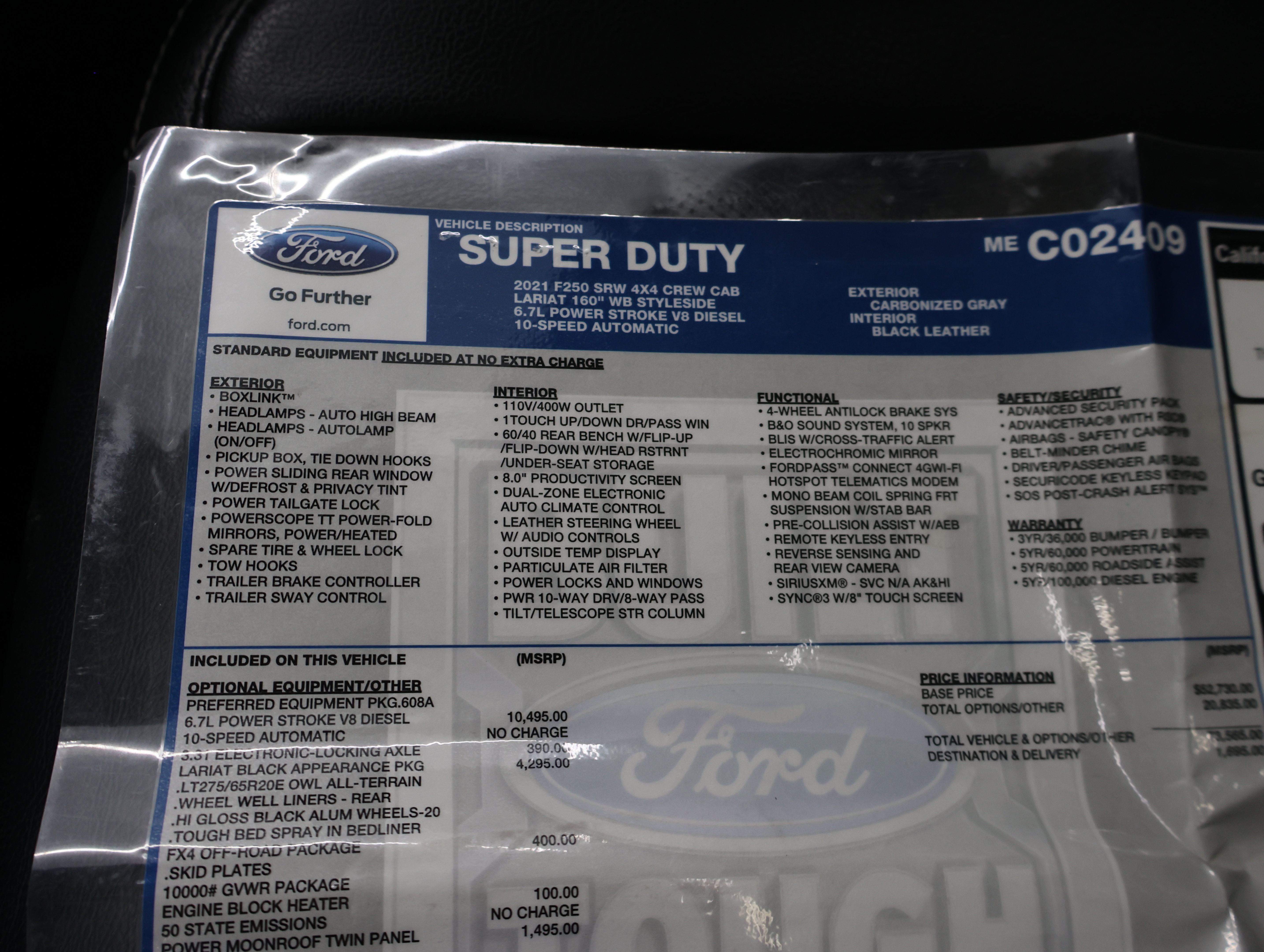 Used 2021 Ford F250 Lariat AWD/4WD image 64