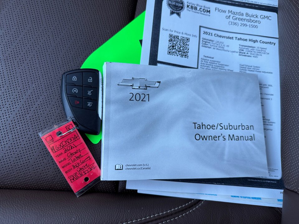 Used 2021 Chevrolet Tahoe High Country AWD/4WD image 38