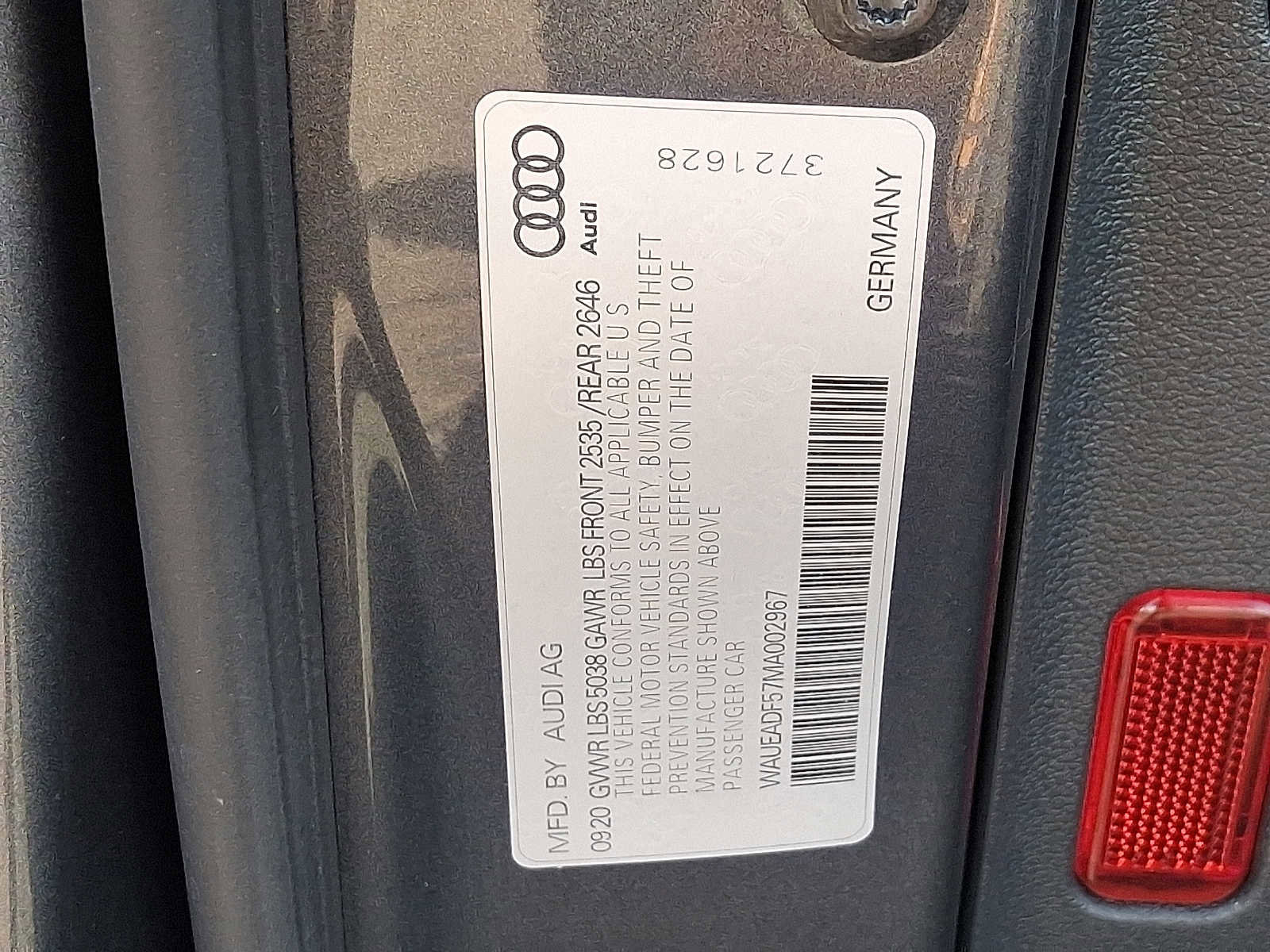 Used 2021 Audi A5 2.0T Prestige w/ Black Optic Package image 26