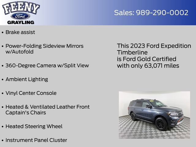Certified 2023 Ford Expedition Timberline image 22