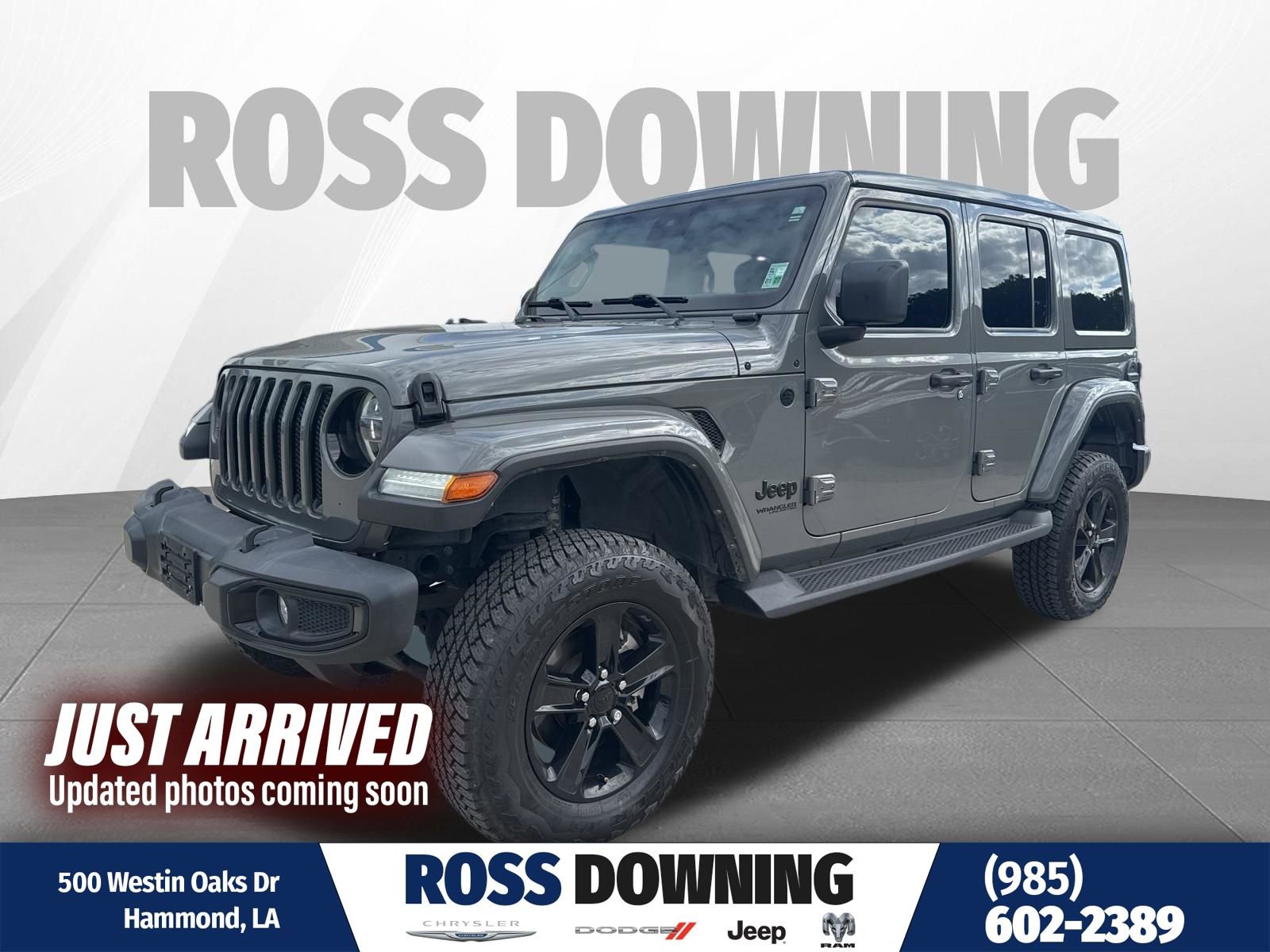 Used 2022 Jeep Wrangler Unlimited Sahara AWD/4WD image 1
