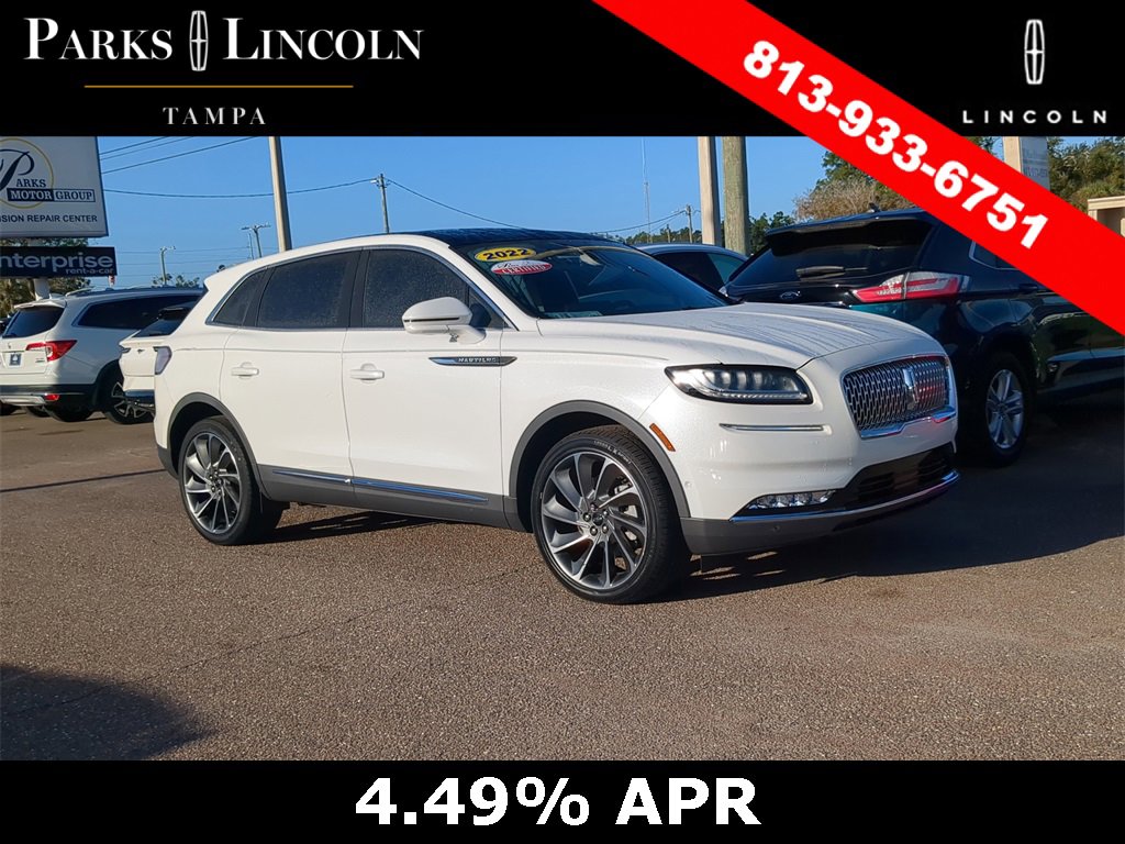 Certified 2022 Lincoln Nautilus Reserve w/ Equipment Group 202A