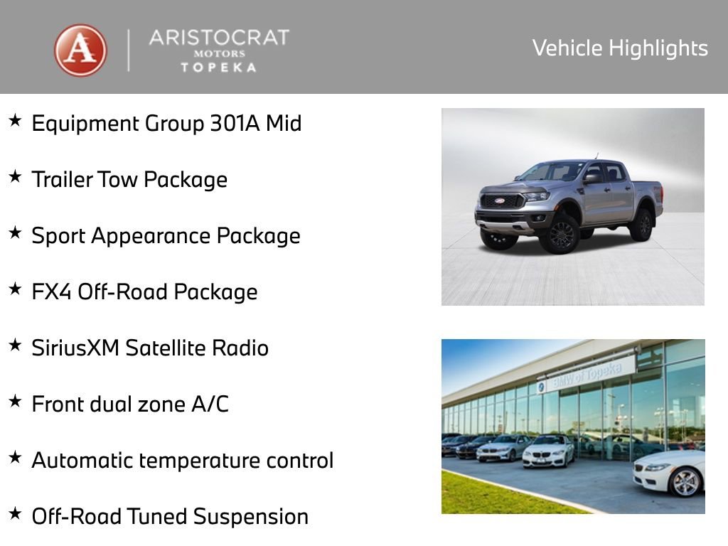 Used 2023 Ford Ranger XLT w/ Equipment Group 301A Mid AWD/4WD image 2