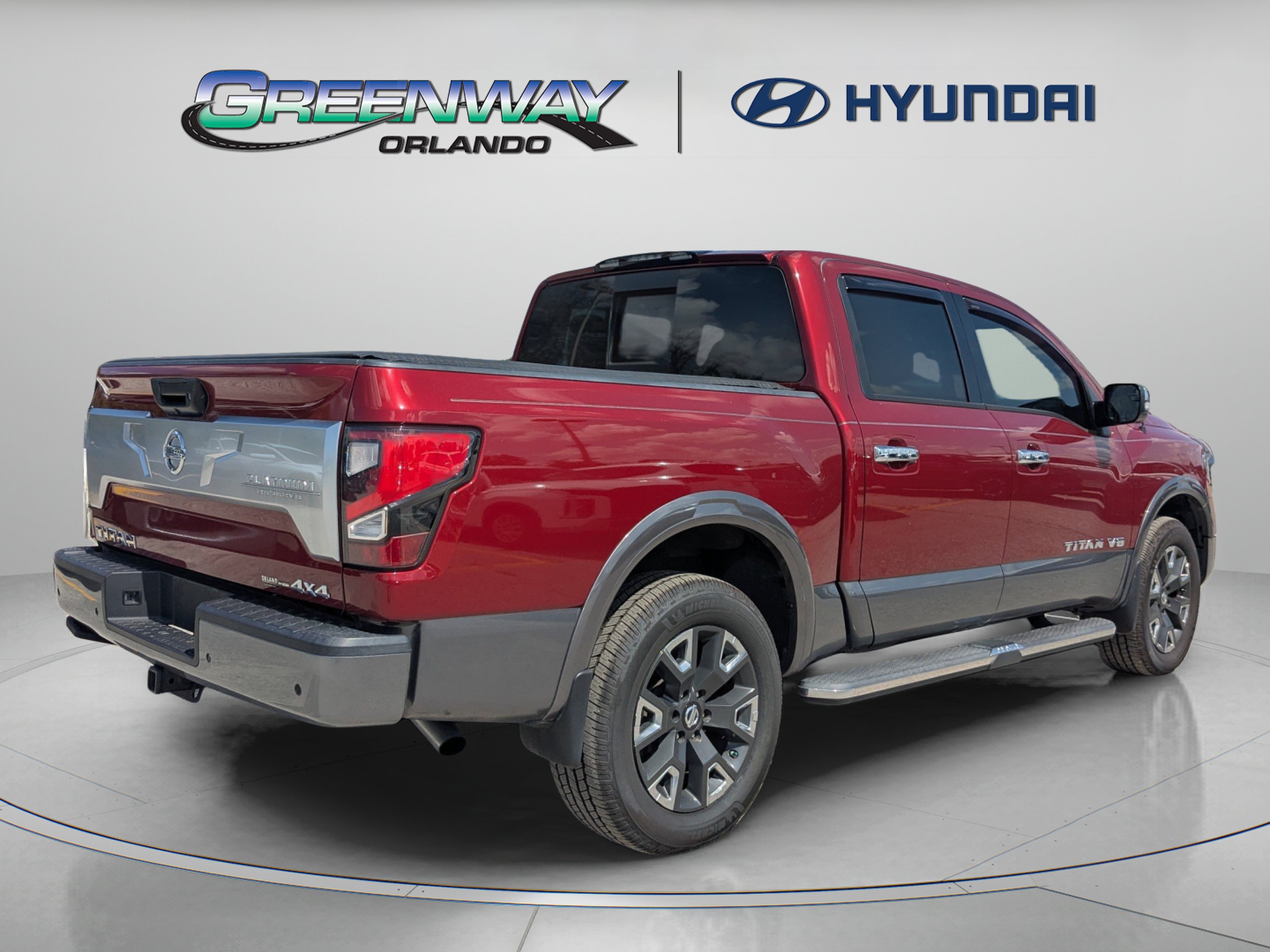 Used 2020 Nissan Titan Platinum Reserve w/ Moonroof Package AWD/4WD image 8