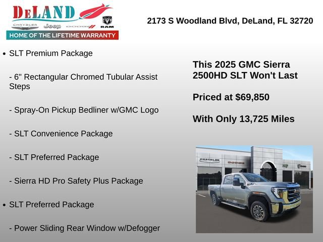 Used 2025 GMC Sierra 2500 SLT w/ SLT Premium Package image 30