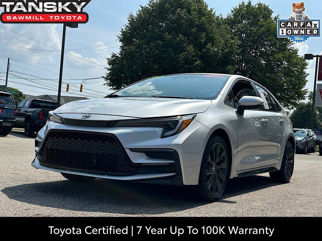 Certified 2025 Toyota Corolla SE