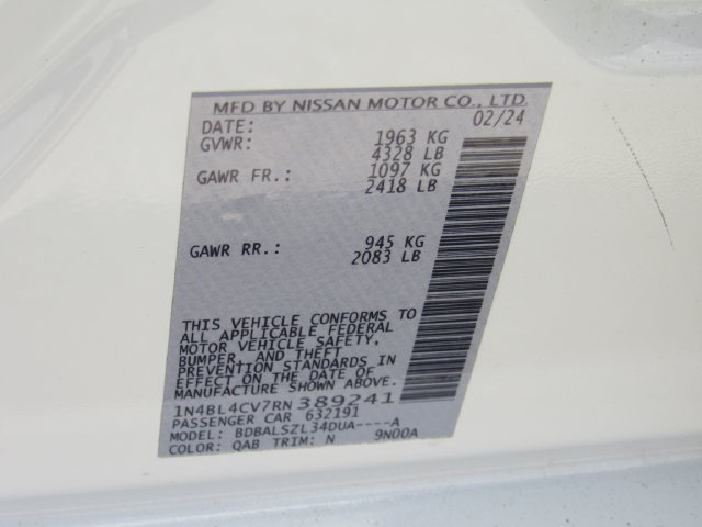 Used 2024 Nissan Altima 2.5 SR FWD image 21