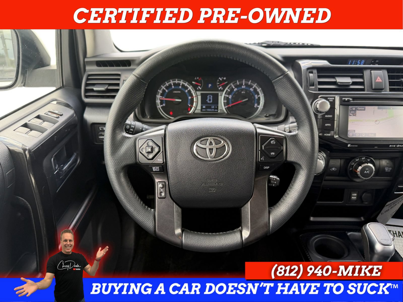 Used 2018 Toyota 4Runner TRD Off-Road Premium AWD/4WD image 16