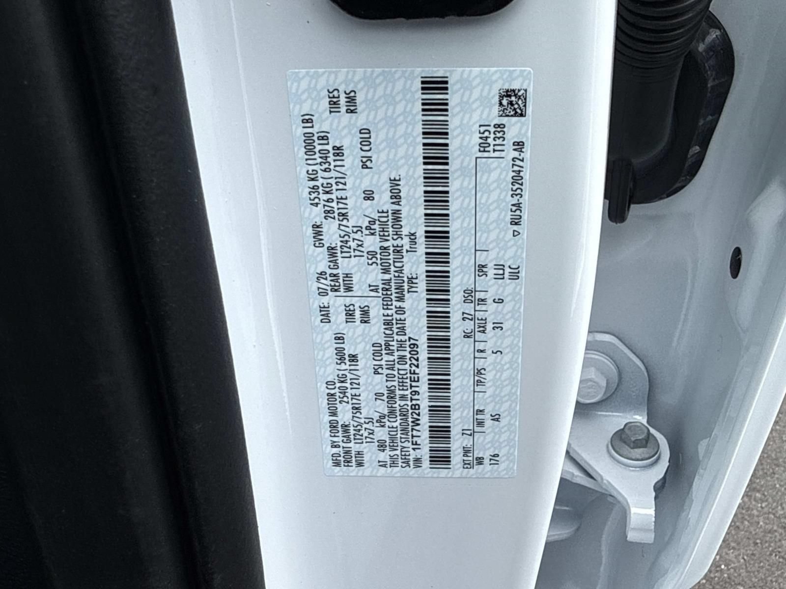 New 2026 Ford F250 XL AWD/4WD image 21