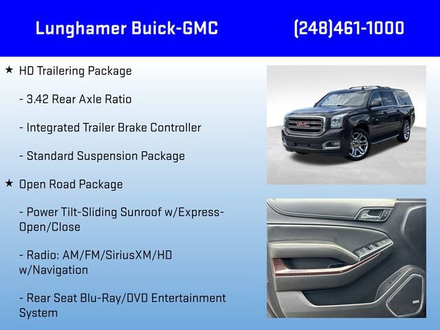 Certified 2016 GMC Yukon XL SLT w/ Open Road Package image 6