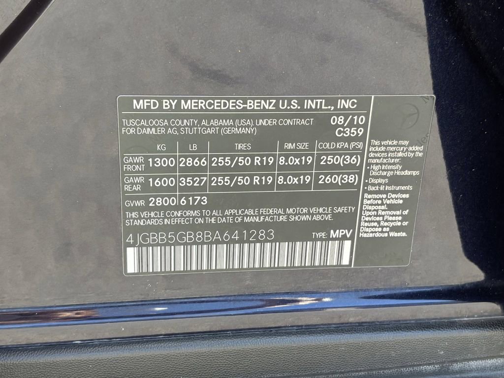 Used 2011 Mercedes-Benz ML 350 2WD image 34