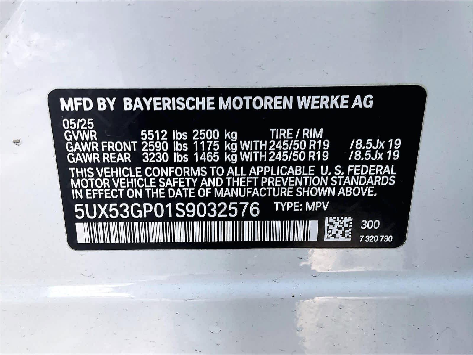Certified 2025 BMW X3 xDrive30i w/ Convenience Package image 31