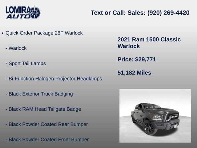 Used 2021 RAM 1500 Warlock AWD/4WD image 8